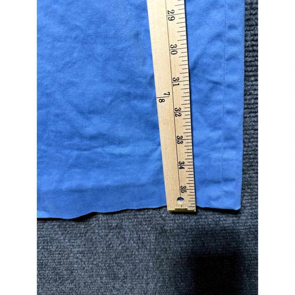 J.Crew Sheath Dress Women Size 2 Blue Excellent‎ Short Sleeve Square Neck BY040